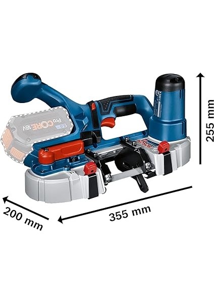 Professional Gcb 18V-63 Akülü Şerit Testere (18 Volt, Solo, Kesme Derinliği: 63,5 Mm, Karton Kutuda) fırsatları