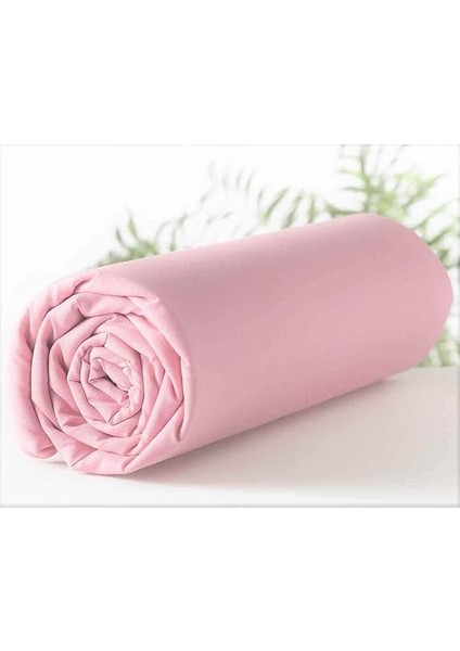 %100 Pamuk Pembe 160X200 Çift Kişilik Lastikli Çarşaf Takımı fiyatları