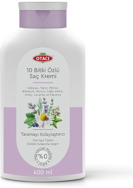 Bitki Özlü Saç Kremi Onarıcı