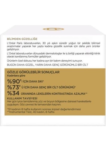 Parıs Yaş Uzmanı 60+ Kırışıklık Karşıtı Besleyici Krem indirimleri
