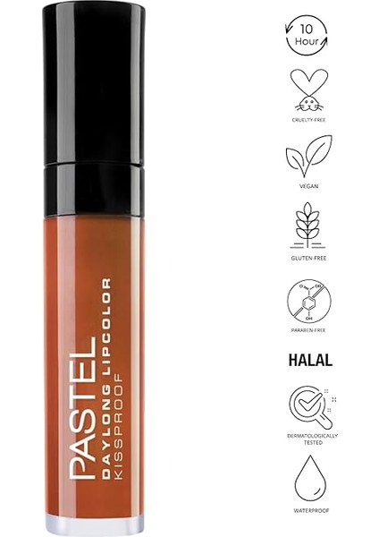 Daylong Lipcolor Kissproof Mat Likit Ruj 38, (7 Ml) fırsatları