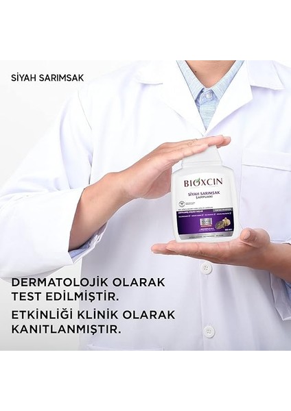 Siyah Sarımsak Saç Dökülmesine Karşı Bitkisel Şampuan (1 x 300 Ml) indirimleri