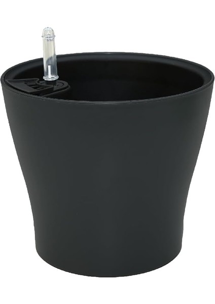 Akıllı Saksı, Iç Mekan Bitkileri Için Kendi Kendini Sulayan Çiçek Bitki Saksısı, 4’lü Set Su Seviye Göstergeli Plastik Akıllı Saksı