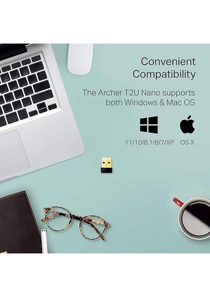 Archer T2U Nano, AC600 Nano Wireless USB Adaptör modelleri