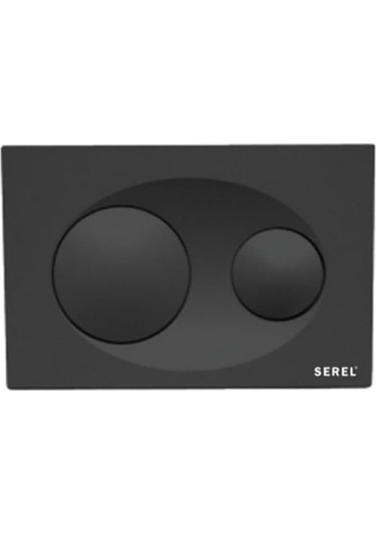 Gömme Rezervuar Kumanda Paneli Siyah P400190