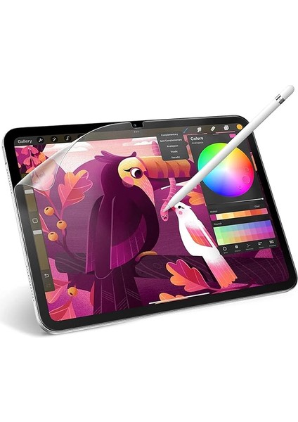 Ipad 10.9 Air 4 2020 Paper Like Kağıt Hissi Kaymaz Yüzey Pet Mat Ekran Koruyucu Çizim Için Ekran Koruyucu Air 5