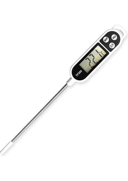 Meilliger Termometre Mutfak Evrensel Ev Termometresi Dijital Pişirme Termometresi Mutfak Termometresi Et Termometresi, Okunabilir 50°c - 300°C, °c/°f Değiştirilebilir Termometre