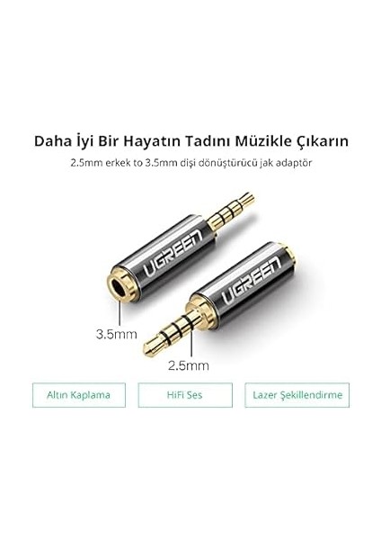 2.5 mm To 3.5 mm Jack Dönüştürücü fiyatları