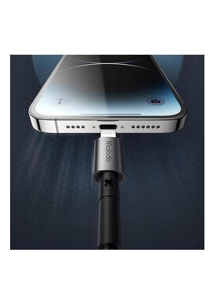 CA-2851 36W Pd Typec Iphone Hızlı Şarj Data Kablo 1.8m-Siyah modelleri