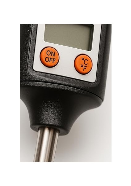 Dijital Gıda Termometresi, Uzun Prob 24 Cm, -50°c ile +300°C Arası, Hızlı ve Hassas Sıcaklık Ölçer, Mutfak, Et, Yağ, Şeker, Çikolata, Sıvı Termometresi fiyatları