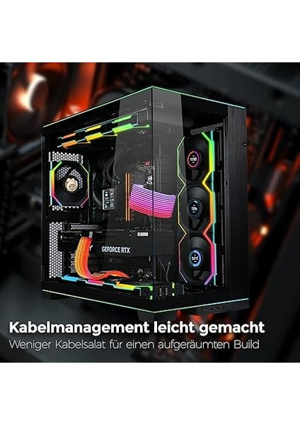 Li Unı Fan Sl Wıreless LCD 3X120MM Siyah Kasa Fanı (G99.12SLLCD1W3B.00) indirimleri