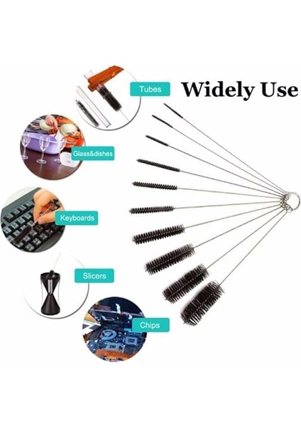 2 Adet Pratik Bükülebilir Temizlik Fırçası Klavye-Pipet Temizleme Fırça Ince Temizlik Fırçası Beyaz indirimleri