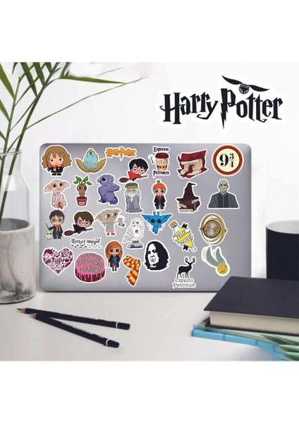 Major Selection Harry Potter Defter Suluk Laptop Notebook Tablet Telefon Kılıf Sticker Seti