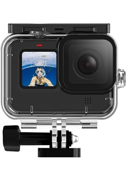 Hero 9 Su Geçirmez Muhafaza Kabı, Gopro Hero 9, 10, 11, 12, 13 ile Uyumlu modelleri