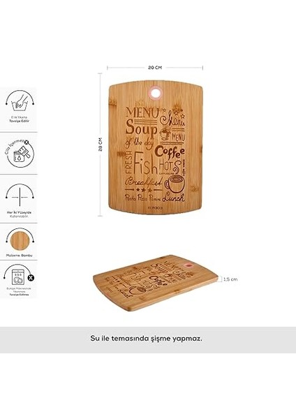 Mottolu Kesme Tahtası fırsatları