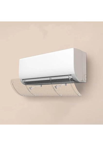 Şeffaf Klima Yönlendirici Aparatı Bakteri Önleyici Temiz Hava Basit Kurulum Filtre -