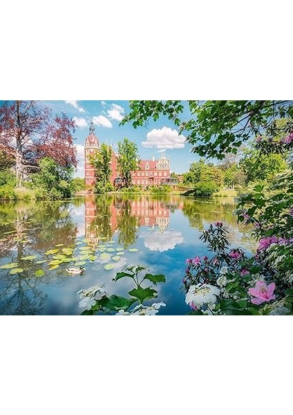 500P Puz Muskau Şatosu Yapboz modelleri