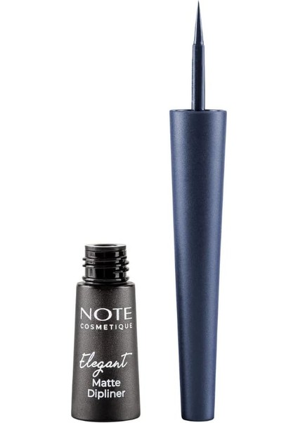 Elegant Matte Dipliner Waterproof Mavi, 03 Navy Blue