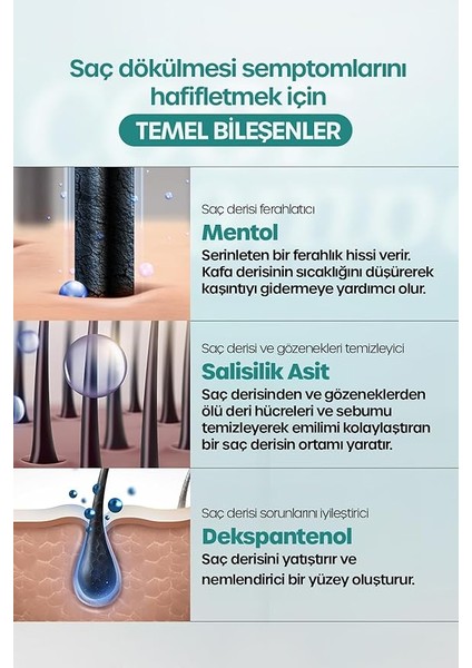 Banggıwon Dökülme Karşıtı Serin Yatıştırıcı Şampuan Cool Shampoo Anti Hair Loss 1000 ml fırsatları