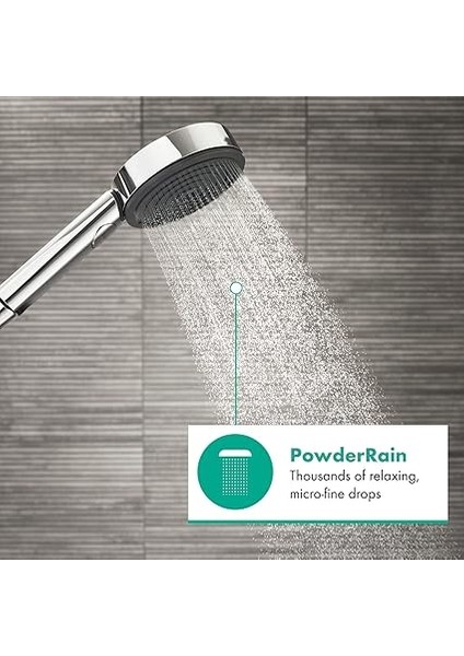 Pulsify Select S Duş Başlığı, 3 Püskürtme Türüne Sahip El Duşu (Rahatlama Versiyonu), Yuvarlak Duş Başlığı (Çap 105 Mm), Kireç Önleyici Fonksiyonlu Duş Başlığı, Krom, 24110000 fırsatları