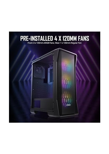 New Gaming NX360 Midi Tower Kasa, Siyah fiyatları