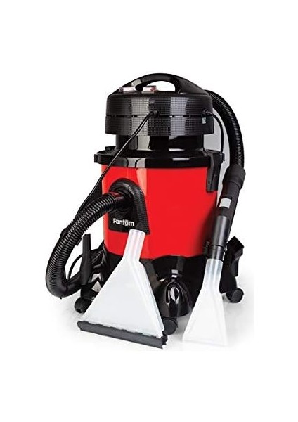 cc 9000 Halı Yıkama Robotu Jumbo, Kırmızı, Islak Vakumlama, Toz Torbalı