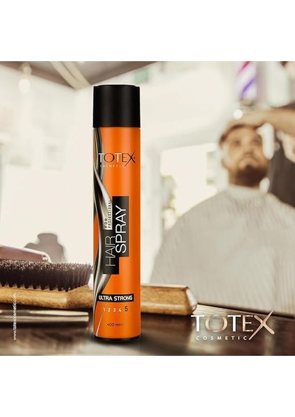 Saç Şekillendirici Ultra Güçlü Aerosol Saç Spreyi | Parlatıcı ve Uzun Ultratutuş | Profesyonel Kuaförler Berberler ve Günlük Kullanım 400ML fiyatları