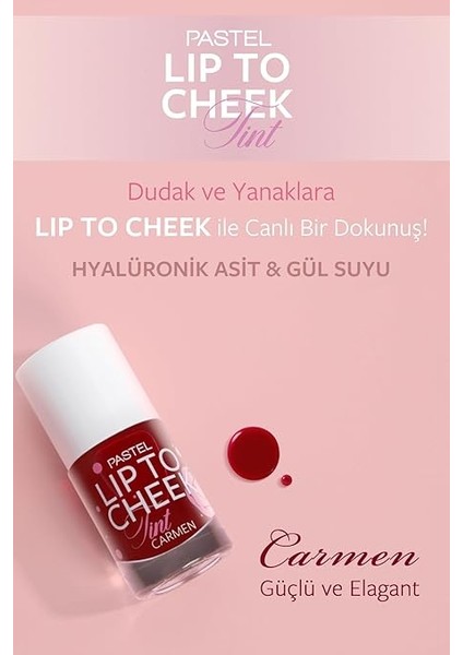 Lip To Cheek Tint 01 - Carmen modelleri