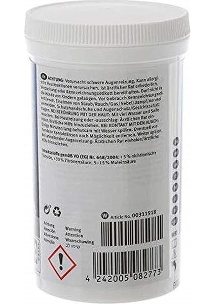 Neff &amp; Siemens Çamaşır Makinesi ve Bulaşık Makinesi Kireç Önleyici Kireç Çözücü fiyatları