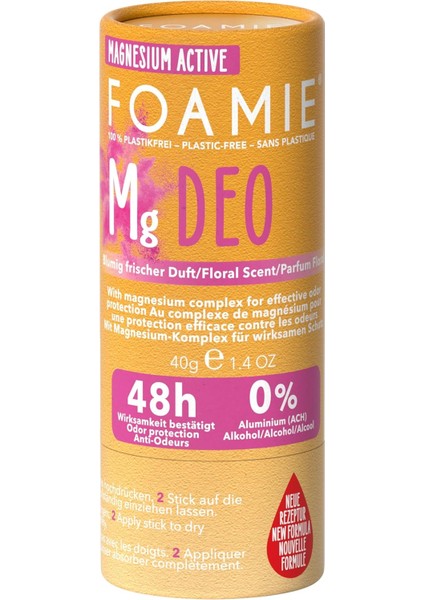 Yeni Formülasyon Kadın Katı Deodorant "happy Day" Çiçek Kokusu Deo Çubuğu, Alüminyumsuz 48 Saat Verimlilik, Vegan ve Plastik Içermeyen Deodorant, 40 G fiyatları