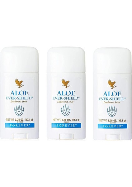 Forever Living Aloe Ever Shield Deodorant Çubuğu x 3'lü Paket