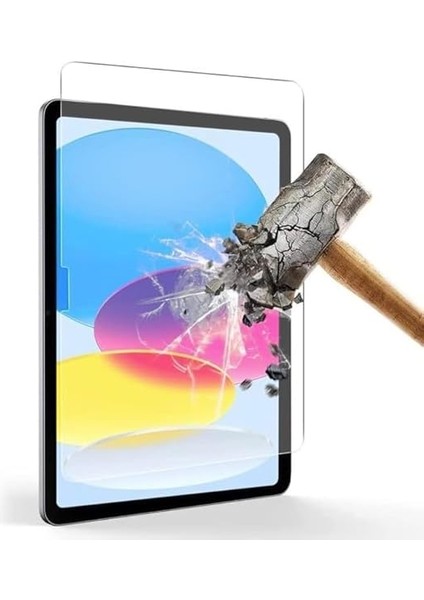 Apple 11 Inç iPad (A16) / iPad Air 10.9 Inç/ipad 10.nesil 10.9 Wi-Fi Için Tasarlanmış Uçtan Kenara Kapsama Tam Koruma Dayanıklı Temperli Cam modelleri