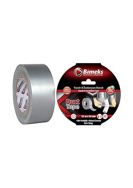 Tamir Bandı Gri 50MMX25M