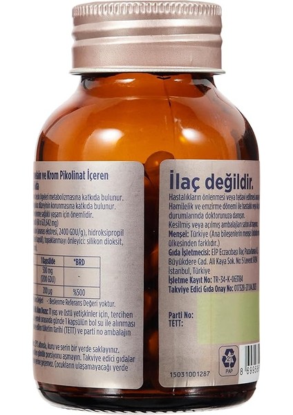 Bromelain + Krom Pikolinat fiyatları