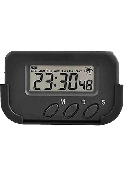 Home Dijital Küçük Masa ve Araç Saati, Alarm ve Kronometre Özellikli, Pomodoro Ders Çalışma Saati, Sporcular ve Zamanla Yarışanlar Için Ideal (1)