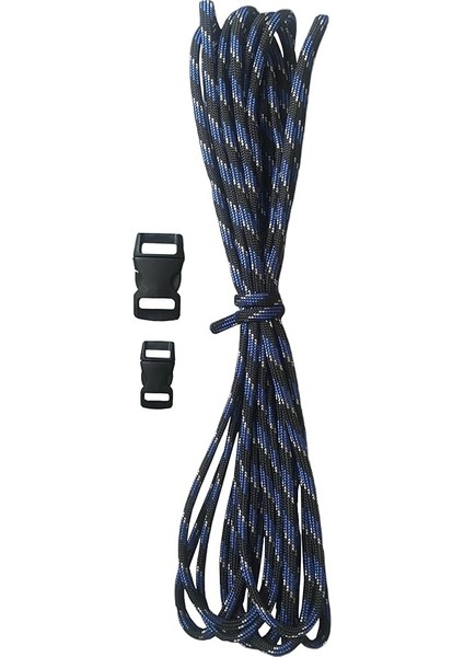 550 4mm 7 Çekirdek Outdoor Bileklik Çadır Kamp Ipi 5 Metre Havacı Kamuflaj