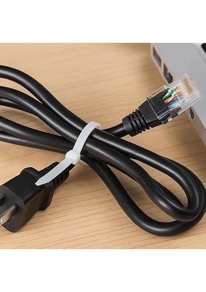 3.6X150 mm Beyaz Plastik Cırt Kelepçe (100'LÜ Paket) – Dayanıklı, Çok Amaçlı, Kolay Kullanım fiyatları