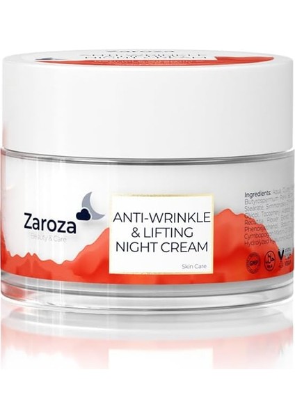 Kırışıklık &amp; Sarkma Karşıtı Retinol Gece Kremi 50 ml