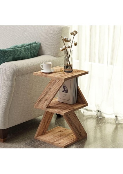 Yan Sehpa Atlantik Çam