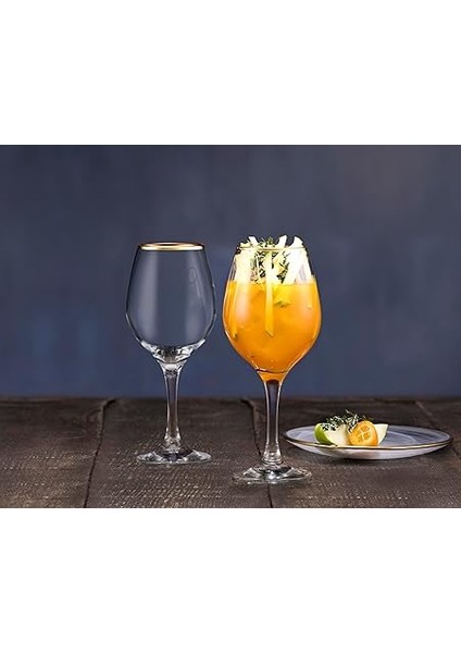 Golden Touch Şarap Kadehi - 365 cc - 6'lı fırsatları