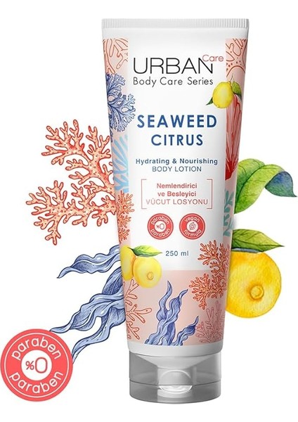 Care Seaweed Citrus Nemlendirici ve Besleyici Vücut Losyonu 250 ml fırsatları