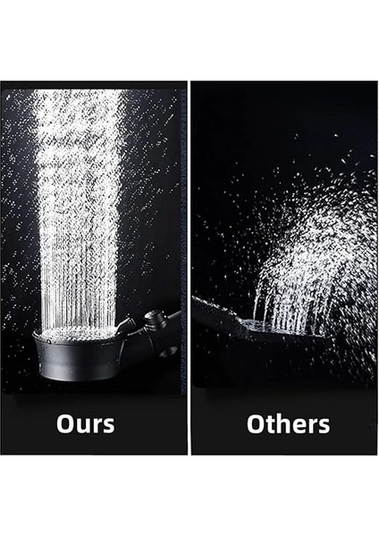 Mayaglory Siyah Turbo Fan 5 Fonksiyonlu Duş Seti modelleri