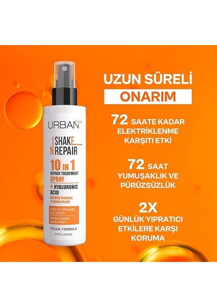 Care Shake N Repair 10-In-1 Onarıcı Etkili Durulanmayan Saç Bakım Spreyi, 200 Mililitre, Vegan fırsatları