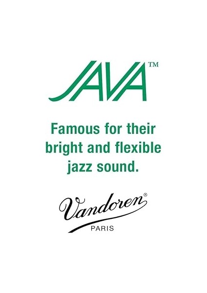 SR263 Alto Sax Java Reeds Strength 3; 10'lu Kutu modelleri