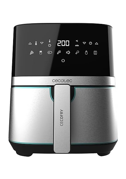 Cecofry 5500 Pro, 5.5l Air Fryer Xl, 1700 W, Perfectcook Teknolojisi, 8 Pişirme Modu fiyatları
