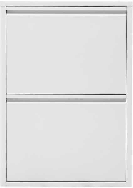 2 Raflı Metal Ayakkabılık | Beyaz | Ayakkabı Rafı | Ayakkabı Dolabı fiyatları