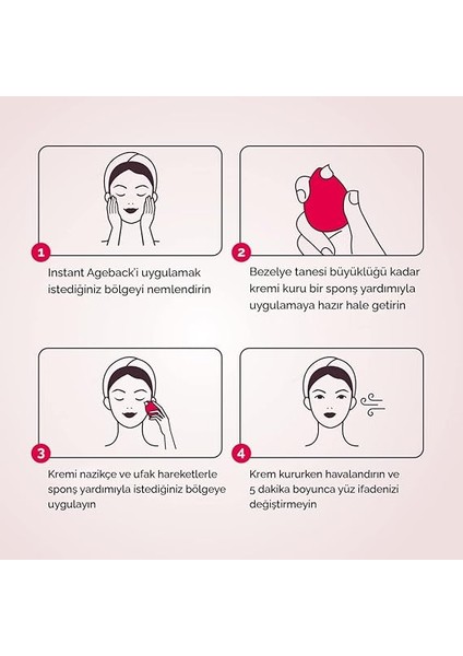 Insant Ageback Anında Etkili Yüz Germe ve Sıkılaştırma Kremi - Göz Altı Torbaları ve Kırışıklıklarında Etkili Yüz Bakım Kremi - 15 ml indirimleri