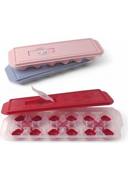 1 Adet 12 Gözlü Üsten Doldurulan Silikon Tabanlı Buzluk, 12'li Buz Kalıbı, Silikon Tabanlı Buz Kalıbı, Kolay ve Pratik Buz Hazırlama Deneyimi (Asorti) fırsatları