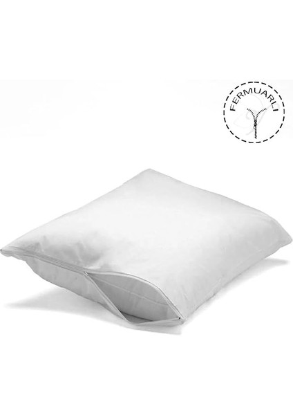 Çeyiz 5 Adet 50 * 70 Pamuklu Beyaz Iç Yastık Kılıfı Fermuarlı Beyaz 50 x 70 modelleri
