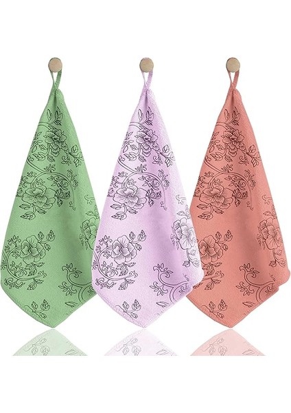 Cleanıng | Premium Kalite Desenli Kadife Mutfak Bezi | Leke Tutmaz-Koku Yapmaz X3 Adet 30X40CM fiyatları